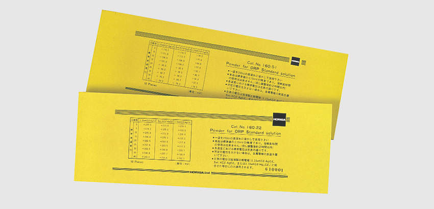 堀場 ORP標準液用粉末|||160-22 10袋入/堀场的ORP标准的解决方案粉| | | 160-22 10袋箱