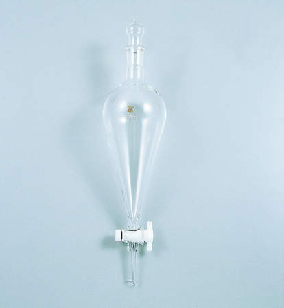 三商印 SPC分液ロート|||スキーブ型 PTFEコック付 300ml/山椒大关SPC漏斗| | | Sukibu型聚四氟乙烯公鸡300毫升