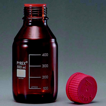 S/31519/16DR 5L|||広口メジューム瓶 茶 赤CAP/5L S/31519/16DR | | |广口瓶Mejumu茶红CAP