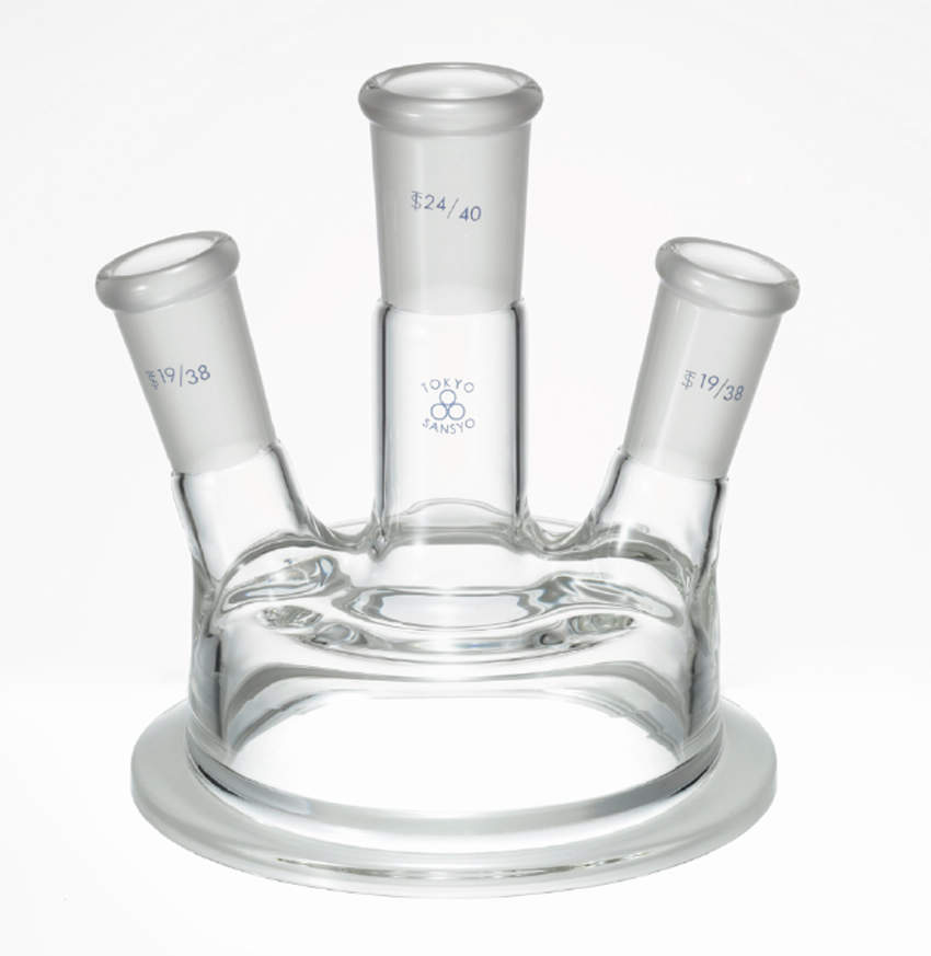 三商 二重管式反応容器 85用|||カバー 3ッ口/3脖套|双管反应容器85三商| |
