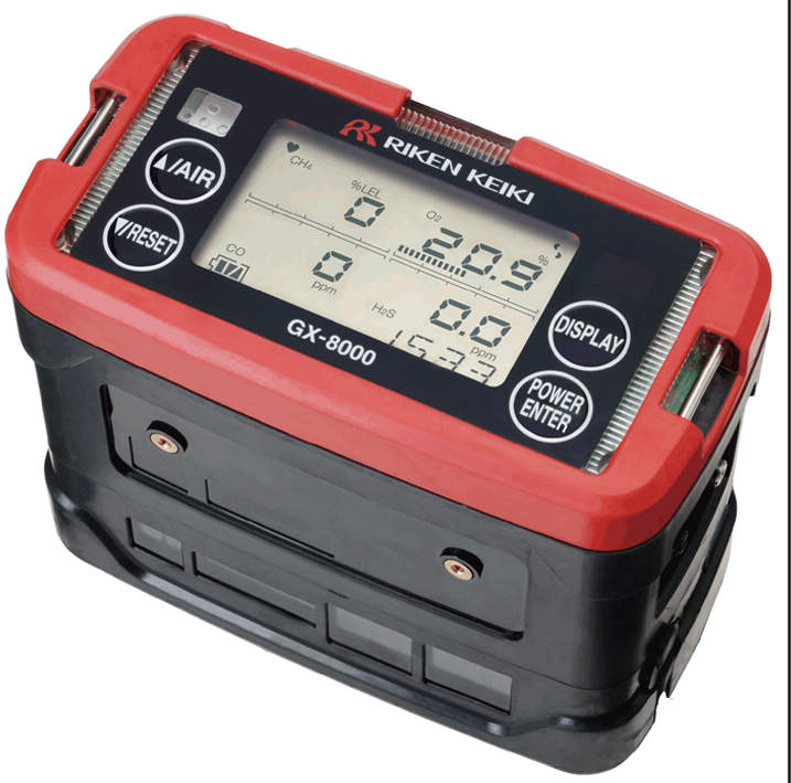 理研 ポータブルガスモニター|||GX-8000 Aタイプ ガス指定/RIKEN便携式气体检测仪| | | GX-8000规定的气体类型