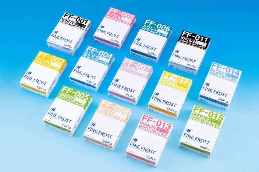 ファインフロスト　スライドグラス|||ＦＦ－００５　１００枚入/