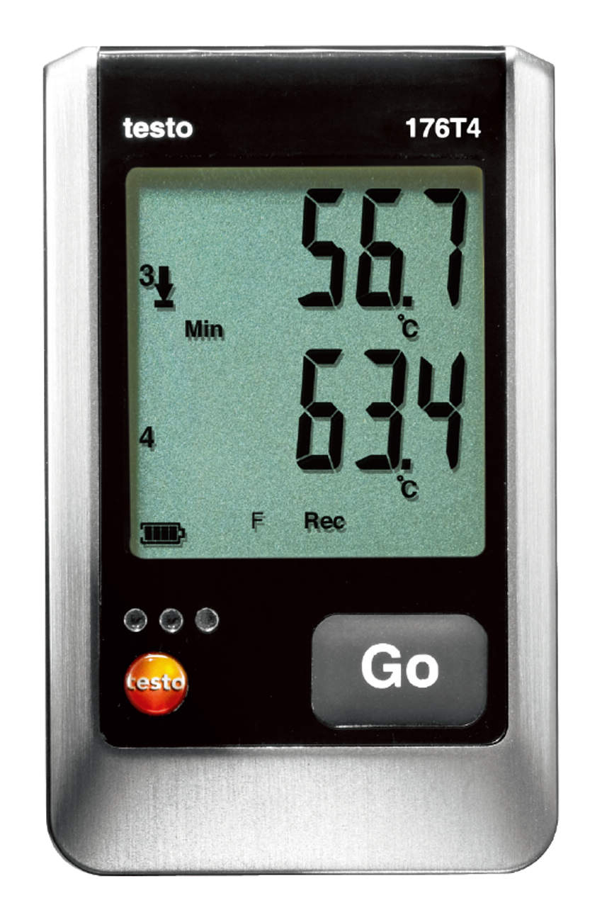 テストー 熱電対温度ロガー|||testo176T4/德图热电偶温度记录仪| | | testo176T4中