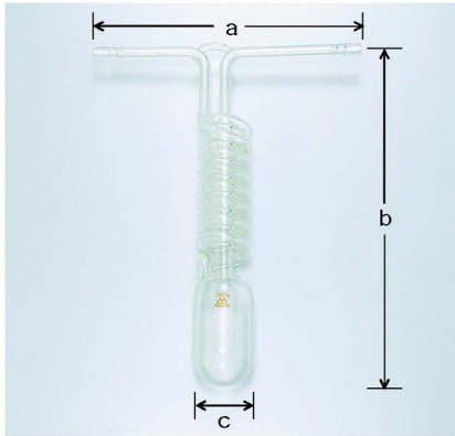 凝集用トラップ|||下部球容量 50ml/