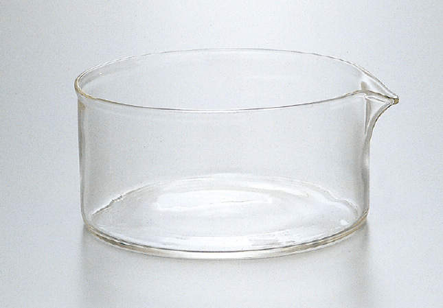 硝子製　結晶皿|||７５㎜/玻璃水晶盘| | |75毫米， 