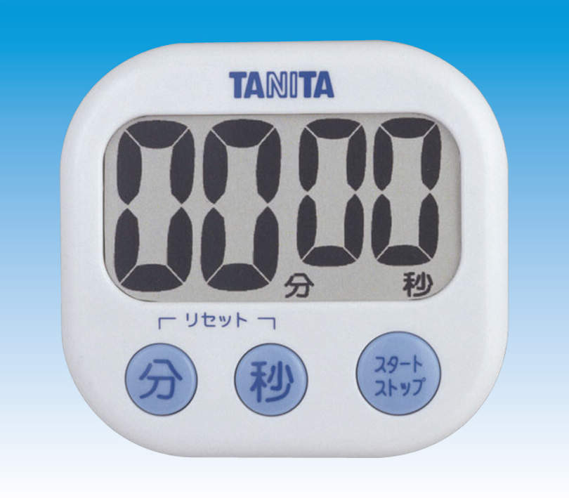 タニタ デジタルタイマー|||TD-384WH ホワイト/TANITA数字定时器| | | TD-384WH白