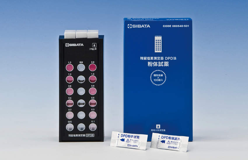 柴田 080540-520|||DPD法 残留塩素測定器 試薬無し/没有DPD方法余氯测量仪试剂|柴田080540-520 | |