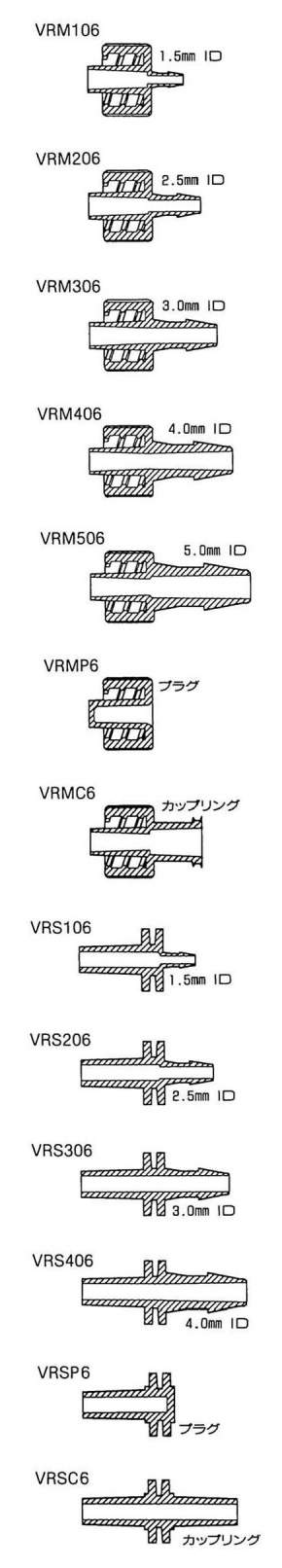 ルアーフィッティング|||ＶＲＳＰ６　１０入/鲁尔接头| | | VRSP6 10输入