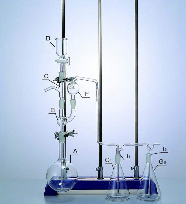 硫化水素発生及び吸収装置用|||三角フラスコ　５００ｍｌ/| |锥形瓶500毫升|吸收剂硫化物和氢生成