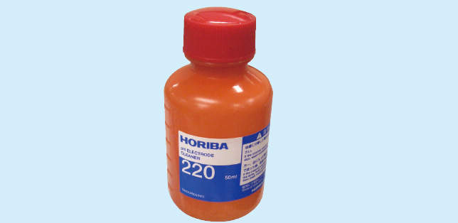 堀場 pH電極洗浄液|||№220 50ml×2本/220 50毫升×2这个№|堀pH电极清洗液| |