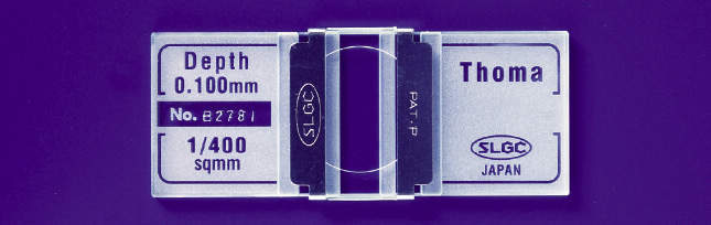 ＳＬＧＣ　トーマ血球計算盤|||Ａ１０６　盤のみ/A106板| SLGC托马计数室| | 