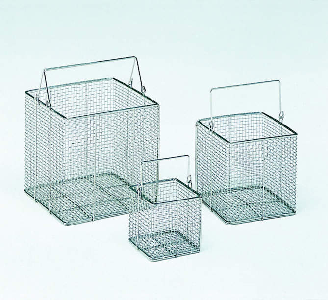 サンワ　試験管かご　角形|||ＳＳ４００×４００×３００/三和试管篮广场| | | SS400×400×300 