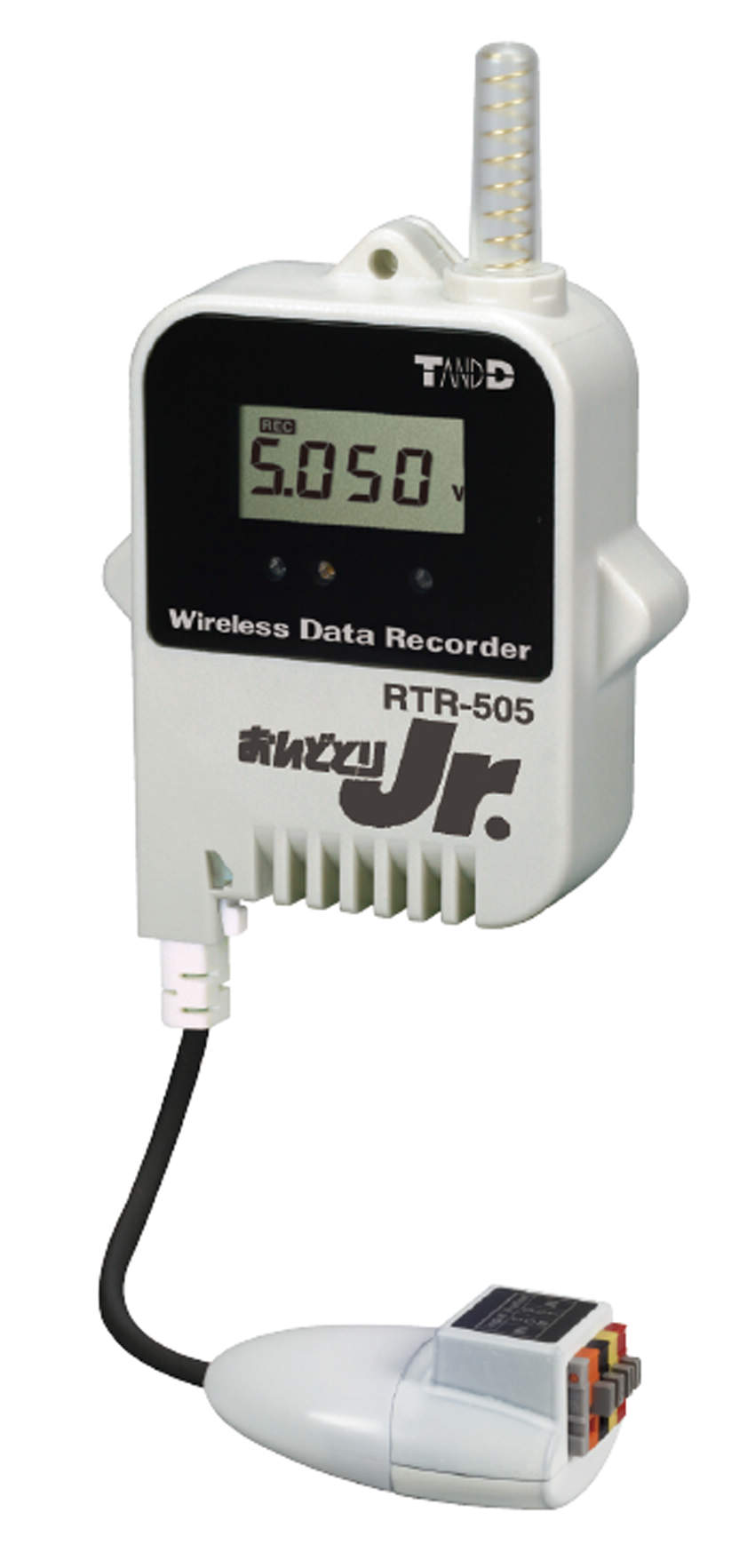 Ｔ＆Ｄ　記録計|||おんどとりＪｒ．RTR-505-V/T＆D刻录机| | |语音董事长小RTR-505-V的