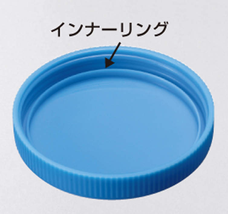 軟膏容器 M缶 フタ:青|||E-53 50入/