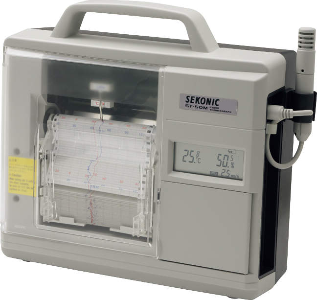 セコニック 電子式温湿度記録計|||ST-50M/SEKONIC电子温湿度记录仪| | | ST-50M