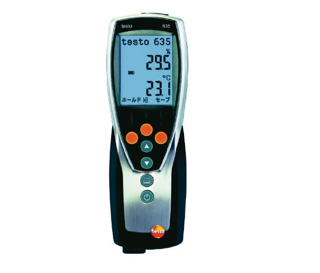 高精度　ハンディ温湿度計|||ｔｅｓｔｏ６３５－１/