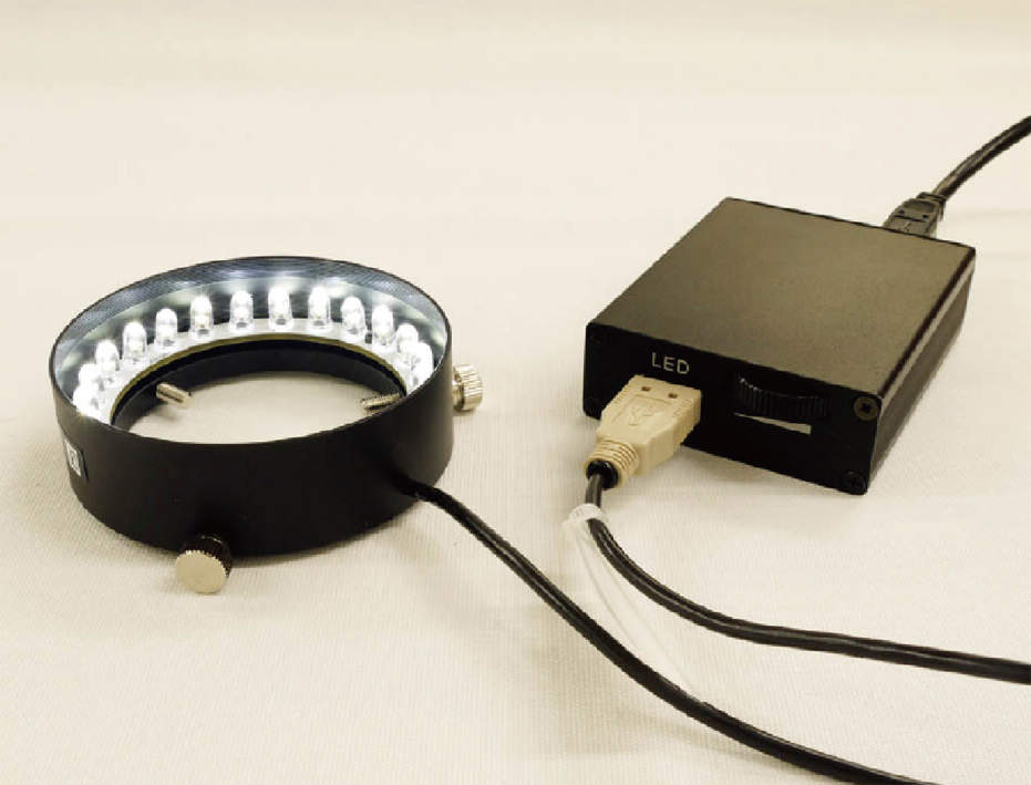 ＵＳＢリング型ＬＥＤ照明セット|||φ５０㎜/USB环形LED照明集| | |φ50毫米