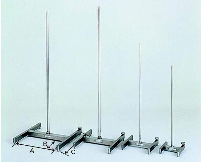 ステンレスH型スタンド 小|||φ10×700支柱付/不锈钢H形架小| | |φ10×700帧