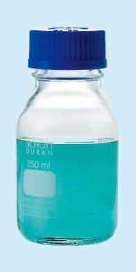柴田 ねじ口瓶 25ml|||青キャップ/