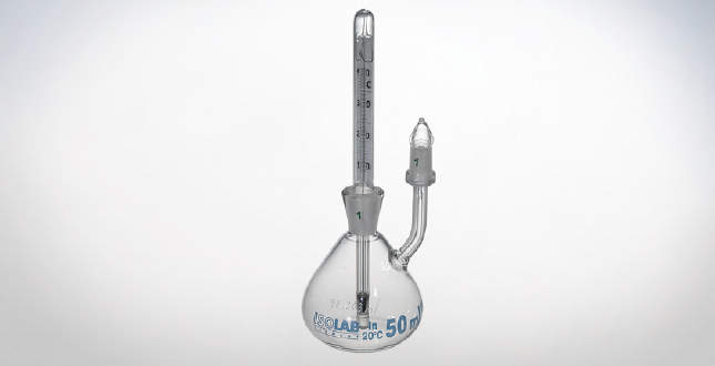 ＩＳＯＬＡＢ 比重瓶　テルモ付き|||１０ｍｌ/泰尔茂| | |10毫升ISOLAB比重瓶