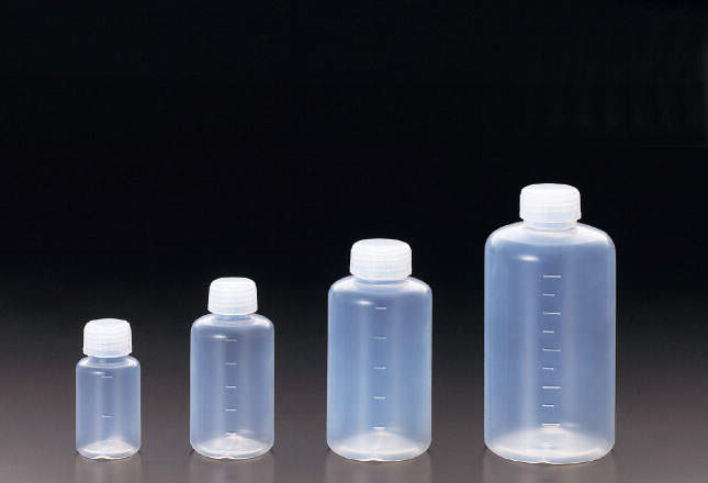 PFAボトル PFA中栓付|||広口 100ml/