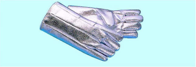 ゼテックス　アルミ被覆手袋|||２０３０８－１４００　３５㎝/Zetekkusu铝涂层手套| | | 20308-1400 35厘米