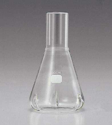 バッフル付三角フラスコ リム無|||4552FK200 200ml/百思不得其解三角Furasukorimu | | | 4552FK200200毫升