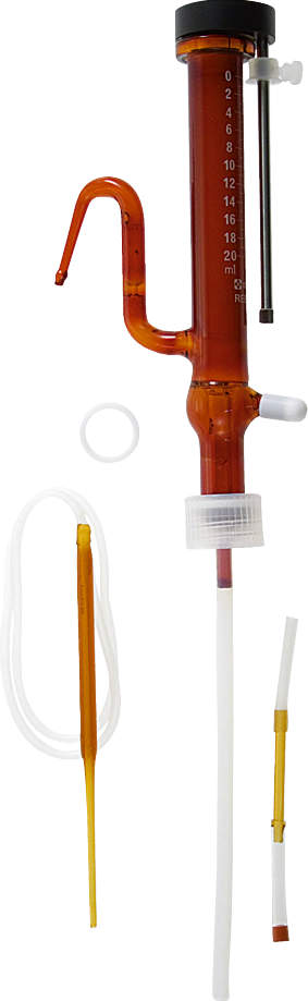 柴田 025120-5 茶|||分注器 リビューレット 丸瓶付/柴田025120-5茶| | |饮水机经销商让圆瓶