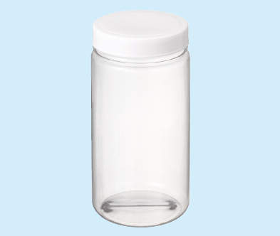 PVCねじ口瓶 3000ml|||キャップ・パッキン付 22本入/22包包装| PVC螺旋盖瓶帽3000毫升| |