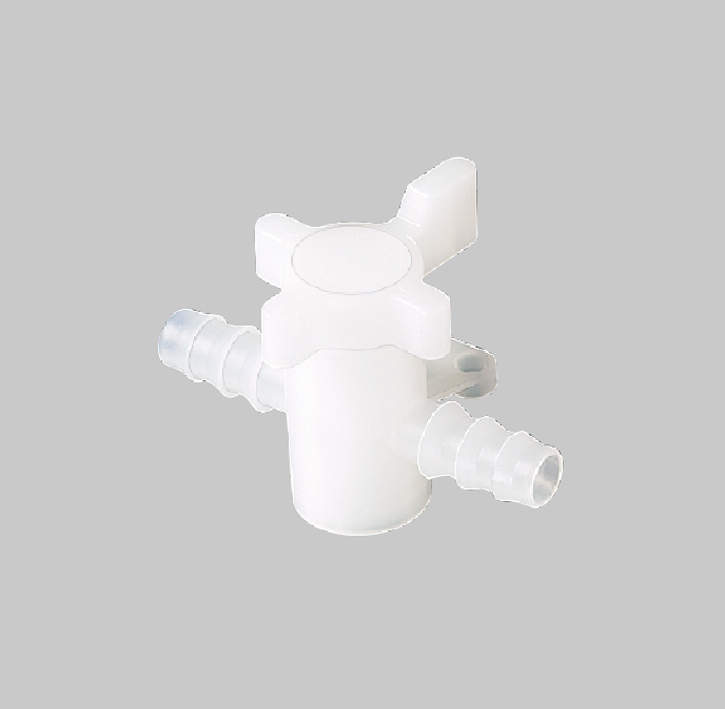 PVDF2方ストップコック|||OB 860712/