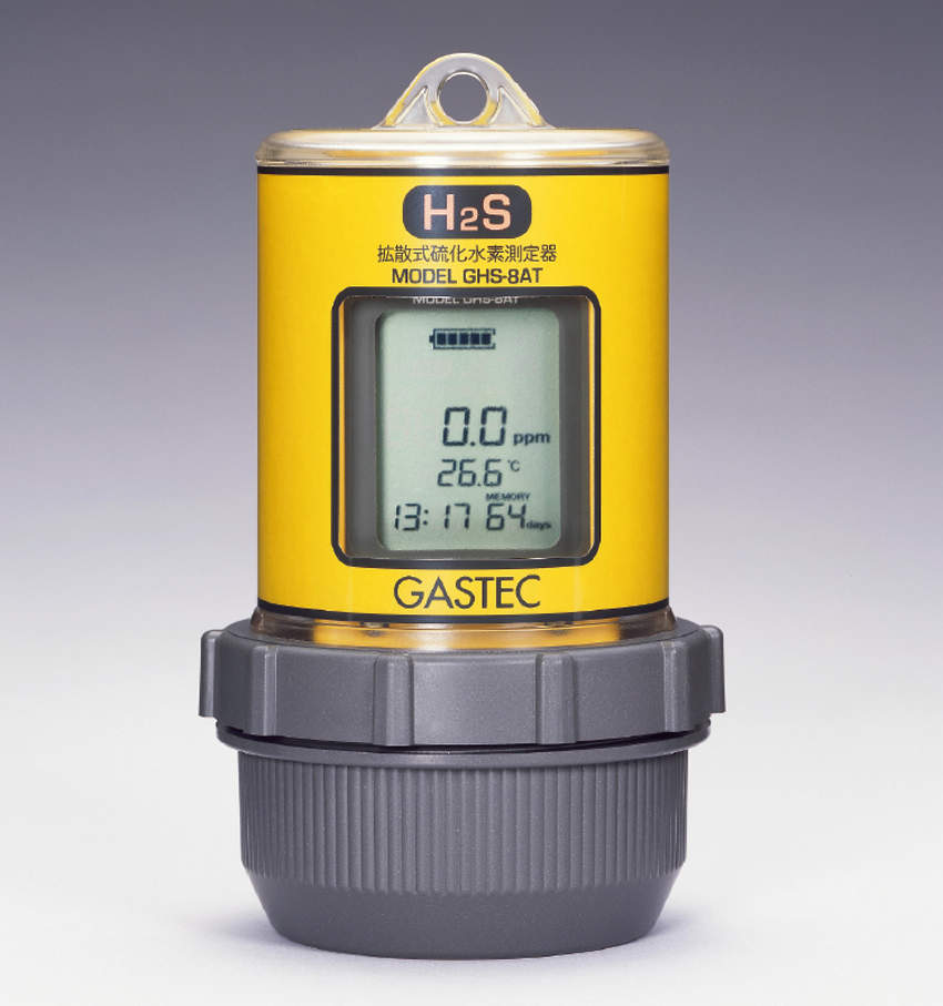 ガステック　拡散式硫化水素測定器|||ＧＨＳ－８ＡＴ（Ｇ３０００）/GASTEC扩散方程硫化氢测量仪器| | | GHS-8AT（G3000） 