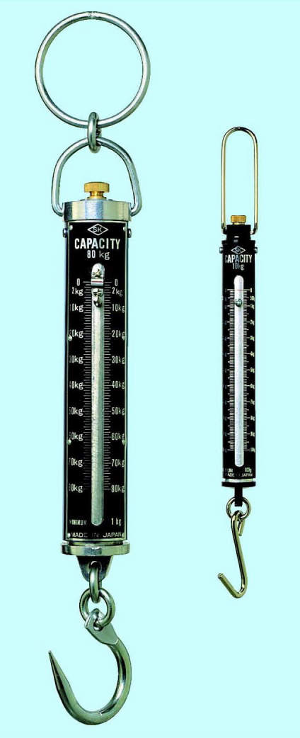 懸垂指示ばね式筒形手秤|||5kg/暂停指令弹簧圆柱形手掌秤| | |5千克