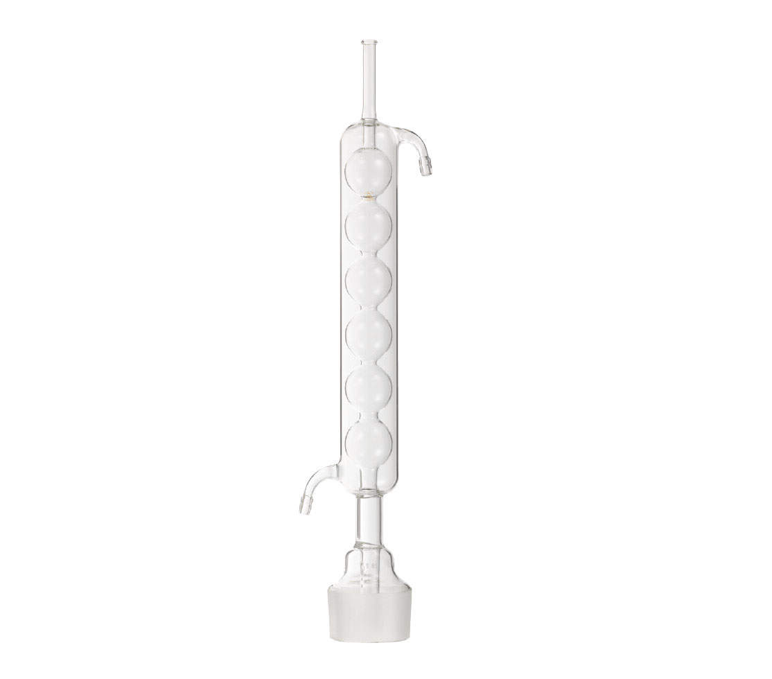 大型ソックスレー脂肪抽出器|||2L用 玉入冷却器/大索氏脂肪提取| | | 2L输入冷却器球