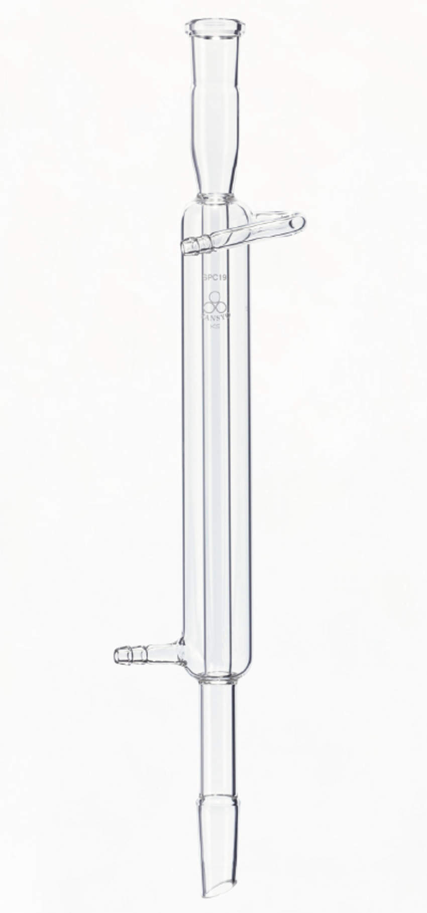 三商印　ＳＰＣ冷却器　３００㎜|||リービッヒ　上部１９　下部２４/| |李比希19底部24 | 300毫米山椒标志SPC冷却器