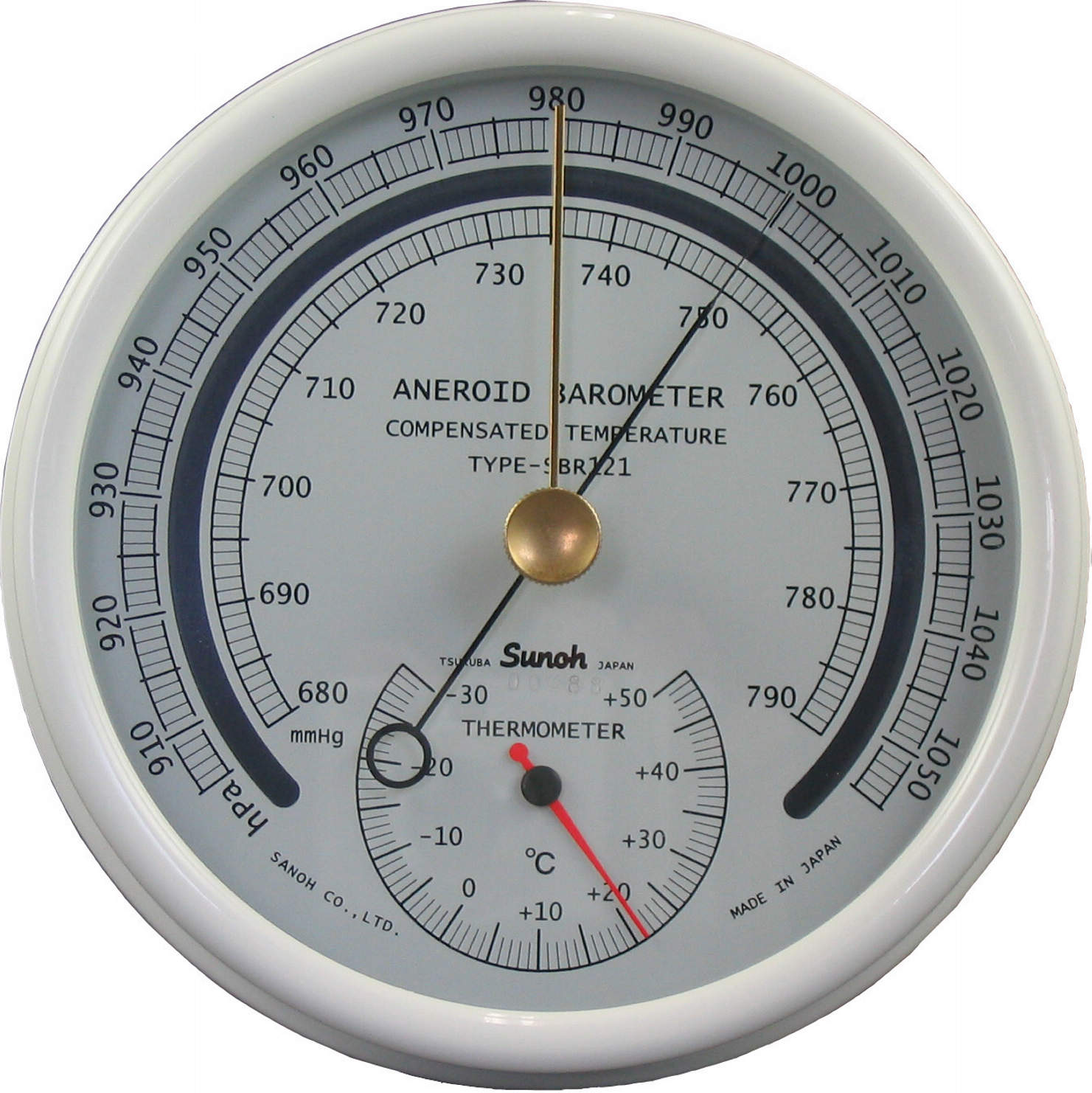 アネロイド型気圧計|||ＳＢＲ１２１/空盒气压表| | | SBR121 