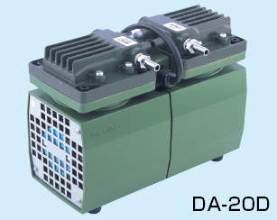 アルバック　ＤＡ－２０Ｄ|||ダイアフラム型真空ポンプ/ULVAC DA-20D | | |隔膜式真空泵