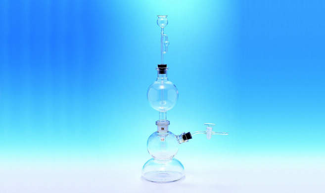 キップガス発生器 250ml|||ロート・コック付/Kippugasu发电机250毫升| | |腐公鸡