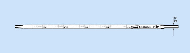 柴田　メスピペット　ＵＳ穴大|||先端目盛　２ｍｌ/柴田测量吸管孔大| | |尖规模2毫升