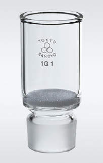 三商印共通摺合せ硝子フィルター|||ルツボ型 1G-2 29/17/山椒大关常见的滑动夹层玻璃过滤器| | |坩埚类型1G-2 29/17