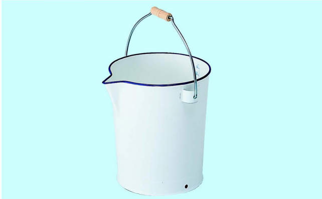 ホーローバケツ|||１３Ｌ　口付き/珐琅桶| | | 13L口