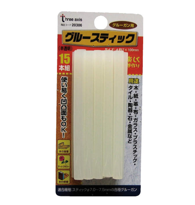 ミニグルーガン用交換スティック|||20306 15本入/