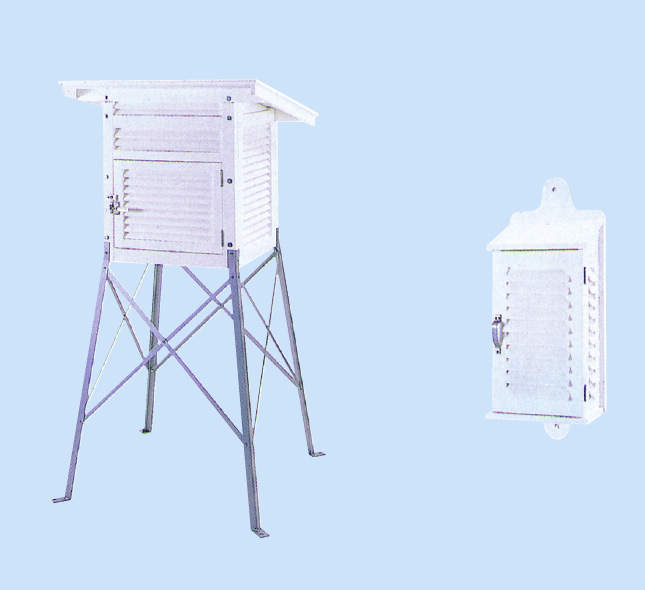 百葉箱 大型2号 スチール脚|||複葉型 H2-HF+H2-F/仪器收留大2号钢腿| | | | |双翼型H2-HF + H2-F