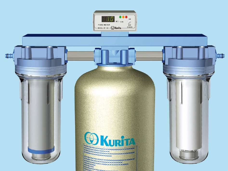 栗田 カートリッジ純水器|||デミエース DX-50/栗田盒纯净水容器| | | Demiesu DX-50