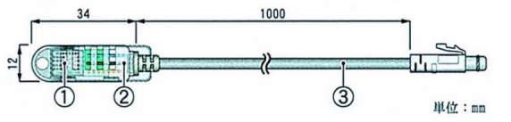 Ｔ＆Ｄ ＲＴＲ－５３用センサ|||ＴＲ－３３１０/T＆D RTR-53传感器| | | TR-3310 