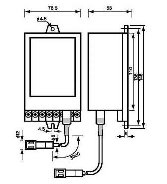 ＳＫＭ２９３５用　湿度センサー|||タイプ２　６０～９０％ＲＨ/SKM2935湿度传感器| | | 2型60〜90％RH 