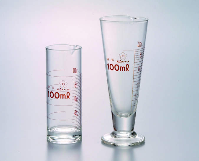 チェリー メートルグラス|||円筒型 500ml/| | |樱桃玻璃刻圆柱形的500ml