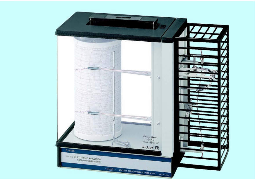いすゞ　ＴＨ－２５Ｒ－ＭＮ３１|||クオーツ精密自記温湿度計/五十铃TH-25R-MN31 | | |精密石英自动记录温度和湿度表