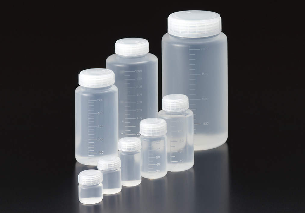 ＰＰ広口ボトル|||５００ｍｌ　目盛付/PP广口瓶| | |500毫升的毕业