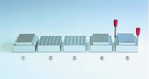 サーモブロック用アルミブロック|||マイクロプレート用/| | |热块铝块微孔板