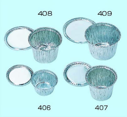 アルミホイルカップ 407|||100ml 100入/铝箔杯407 | | |100毫升100输入